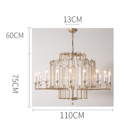 Люстра Phube 20 lamps by ImperiumLoft