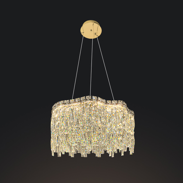 Кольцевая люстра MICHELLE D50 Brass by ImperiumLoft