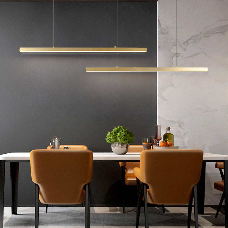 Подвесной светильник HELKEN DUO L95+135 Brass by ImperiumLoft