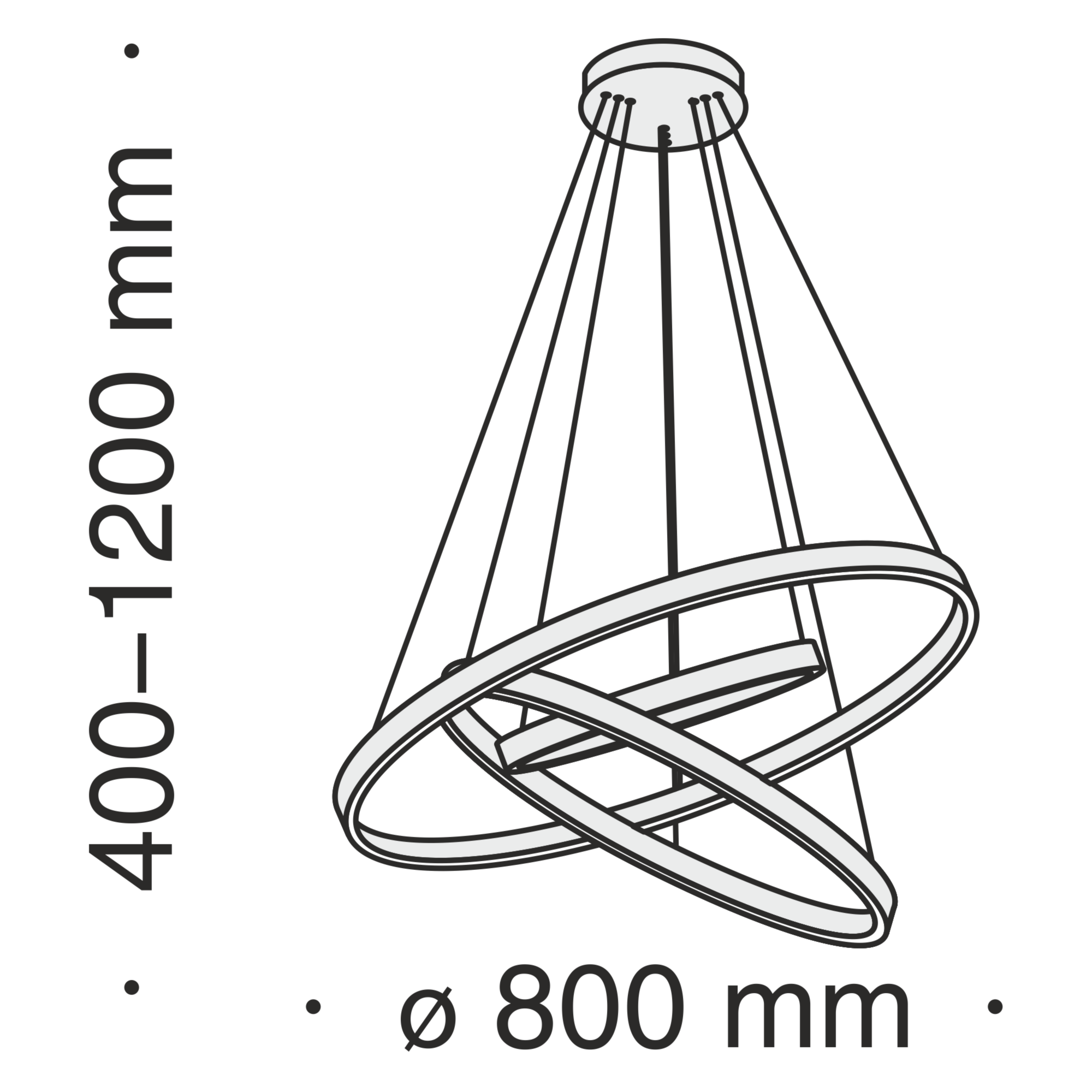 Подвесной светильник Maytoni MOD058PL-L100W4K