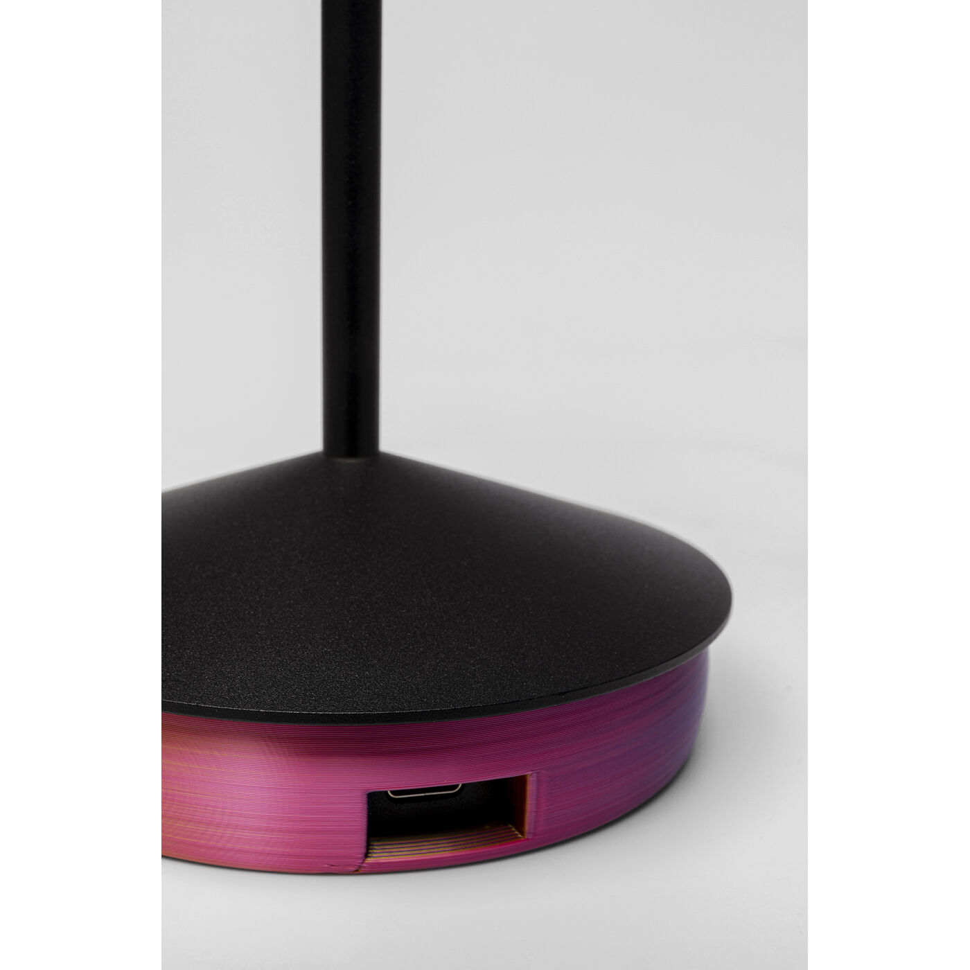 Светильник настольный Swirl Black Sunset KARE 57647