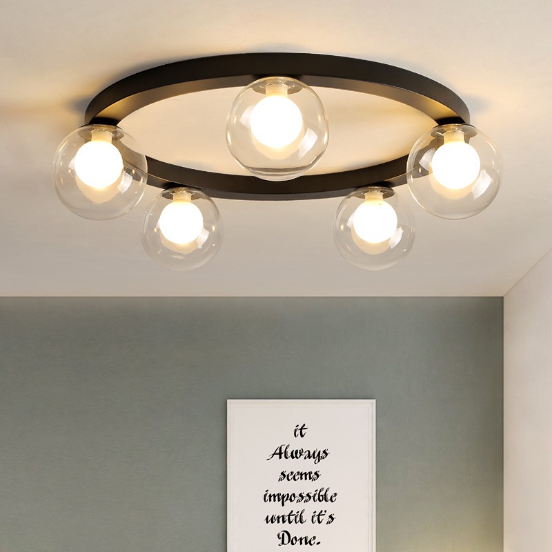 Потолочный светильник WREATH 8 D77 Золото, Матовый by ImperiumLoft