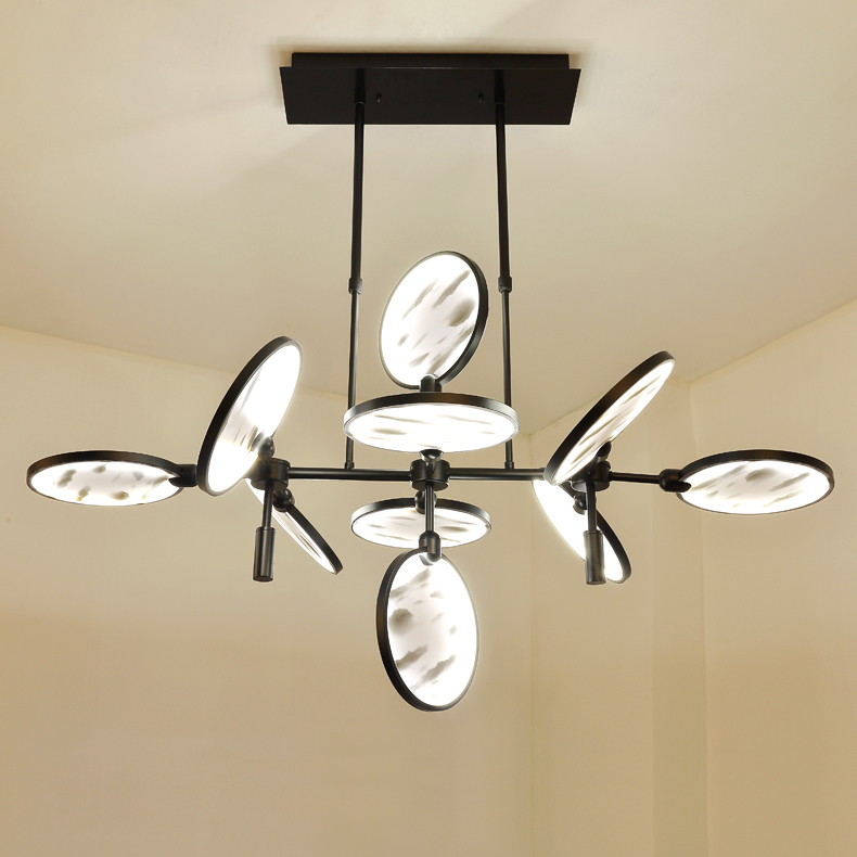 Подвесная рядная люстра NEBULA D126 by ImperiumLoft