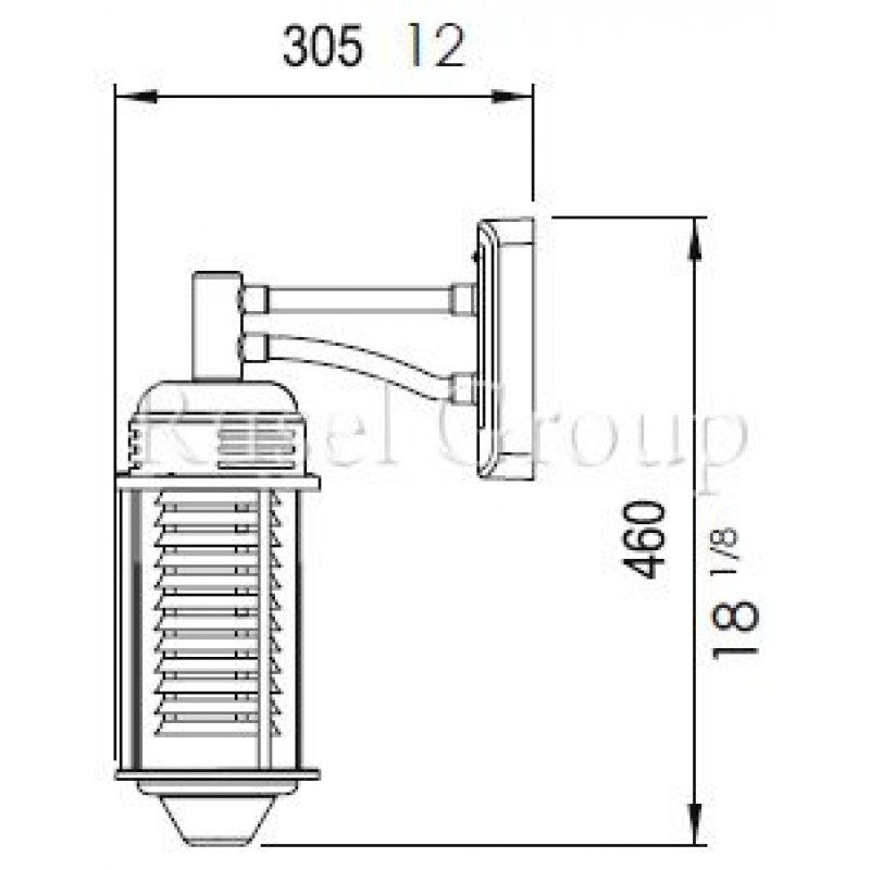 Уличный светильник Kolarz FUTURA 2 CUPRUM 95031/CU