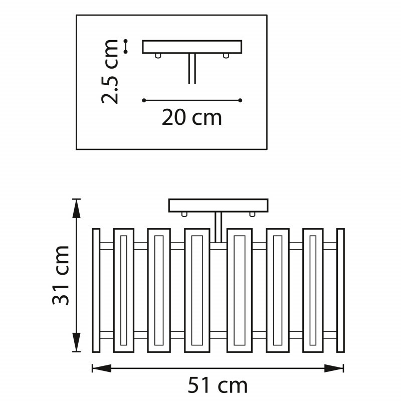Люстра на штанге Lightstar 712054
