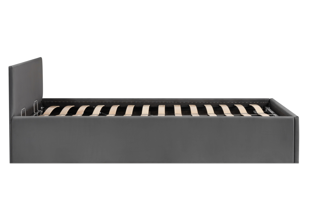 Кровать Woodville Оливия 160х200 темно-серая 533899