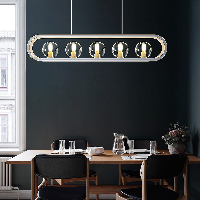 Подвесной светильник INGERLINE L120 Chrome by ImperiumLoft