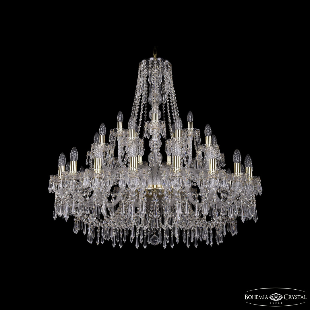 Люстра хрустальная 1403/20+10+5/360 G