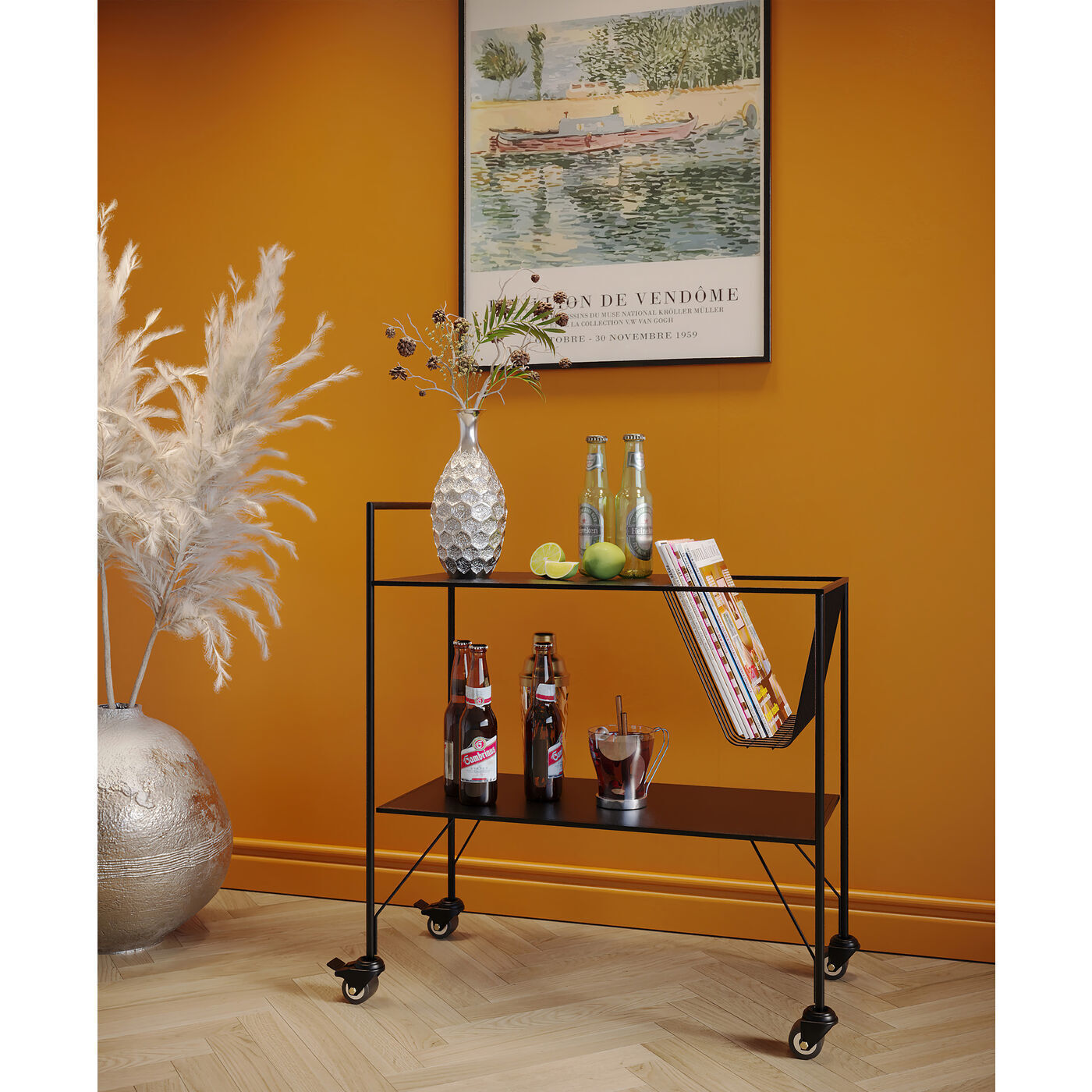 Столик-тележка Fetta 85809 Kare