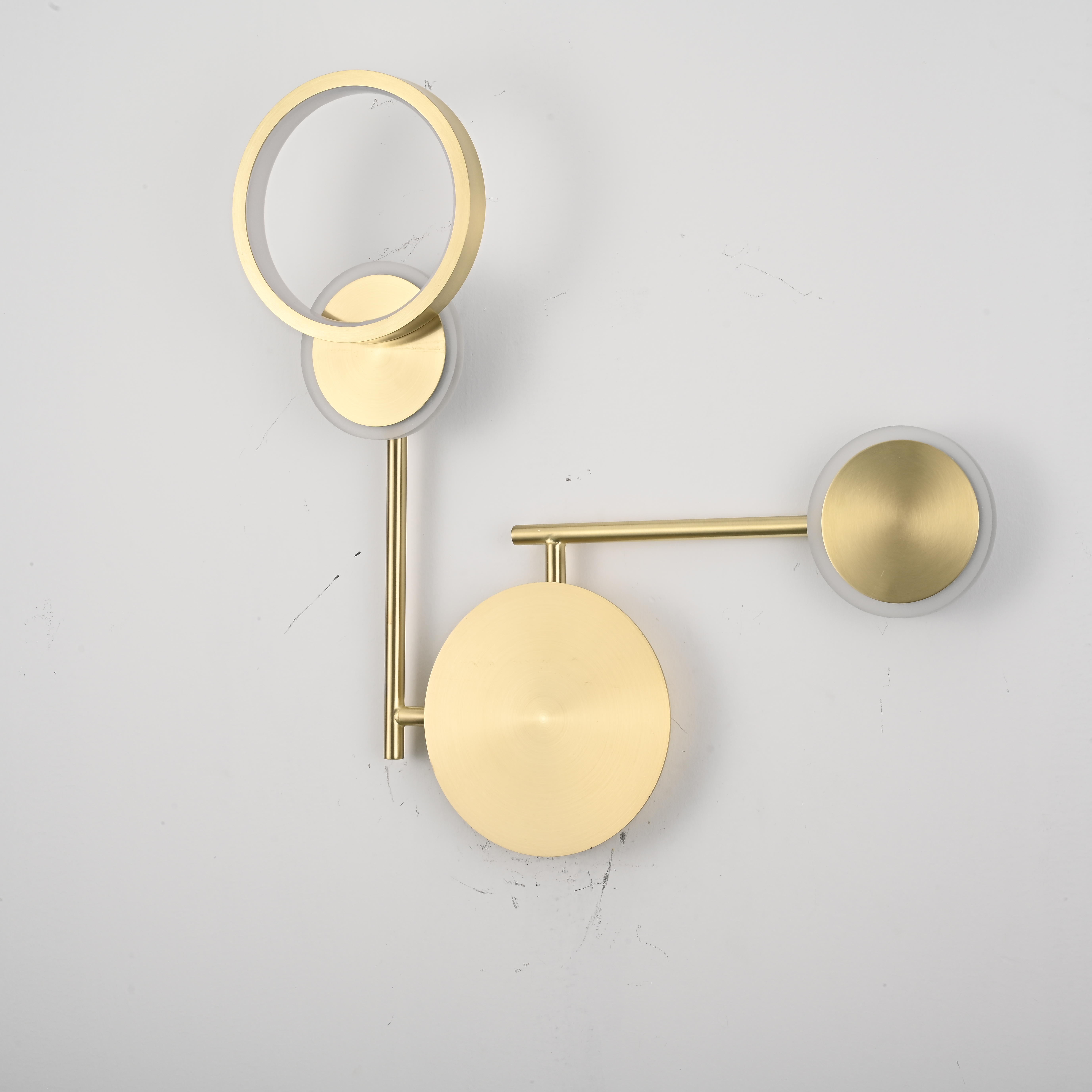 Настенный светильник ZINGY C Brass by ImperiumLoft