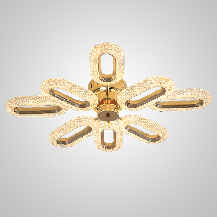 Потолочная люстра KEZIA CH B L8 by ImperiumLoft