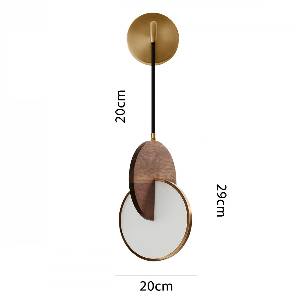 Настенный светильник GLATT WOOD WALL by ImperiumLoft