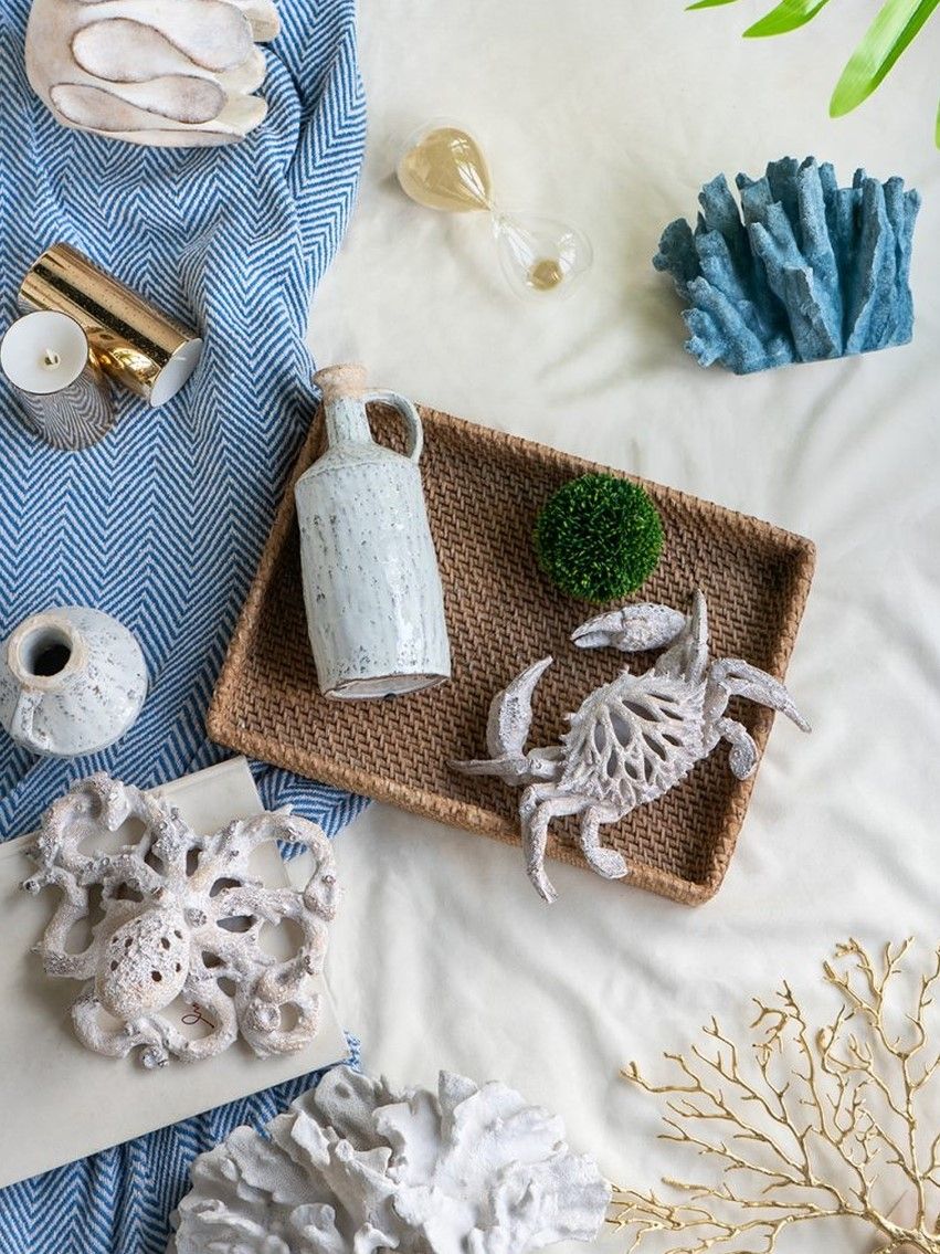 Декор настольный Коралловый краб Glasar 70542