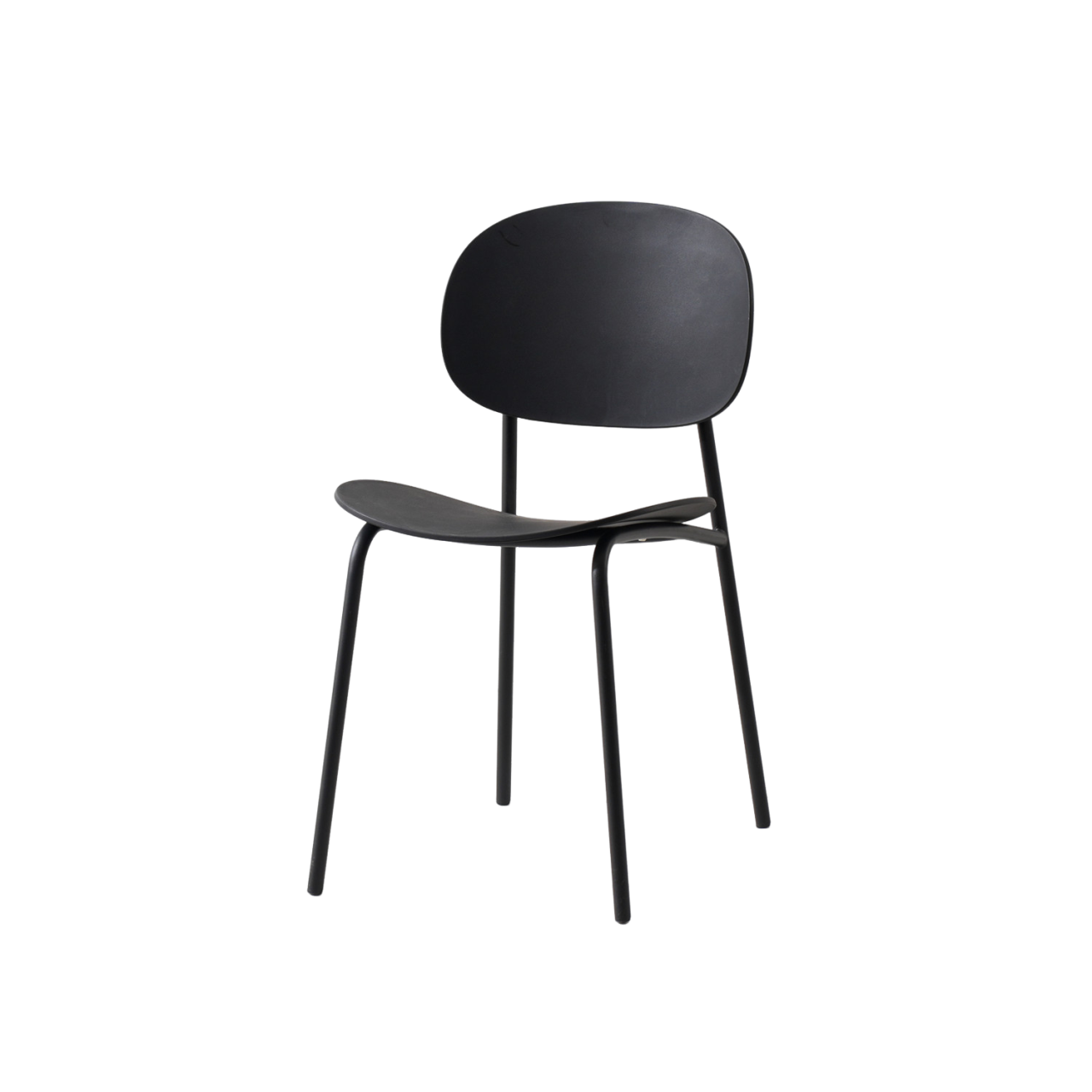 Стул Edie пластик черный Stool Group