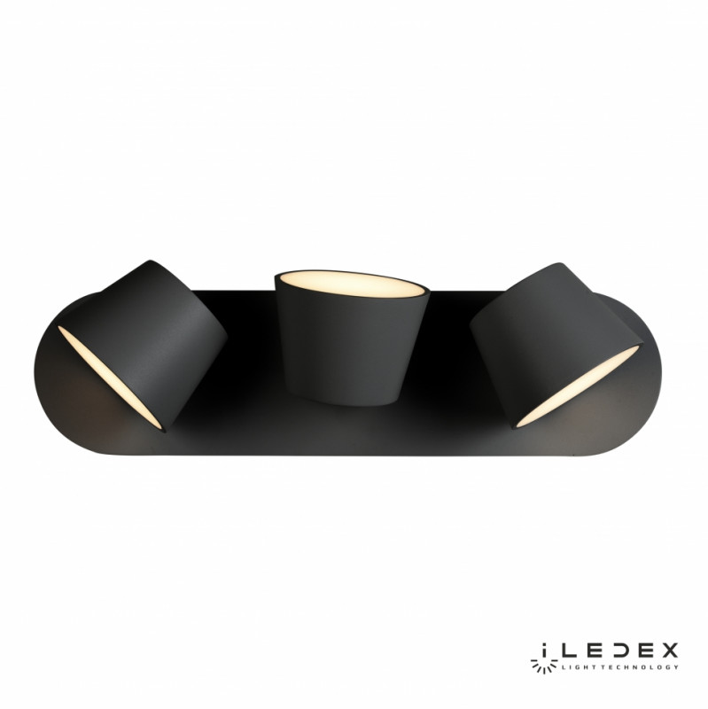 Бра iLedex W1118-3AS BK