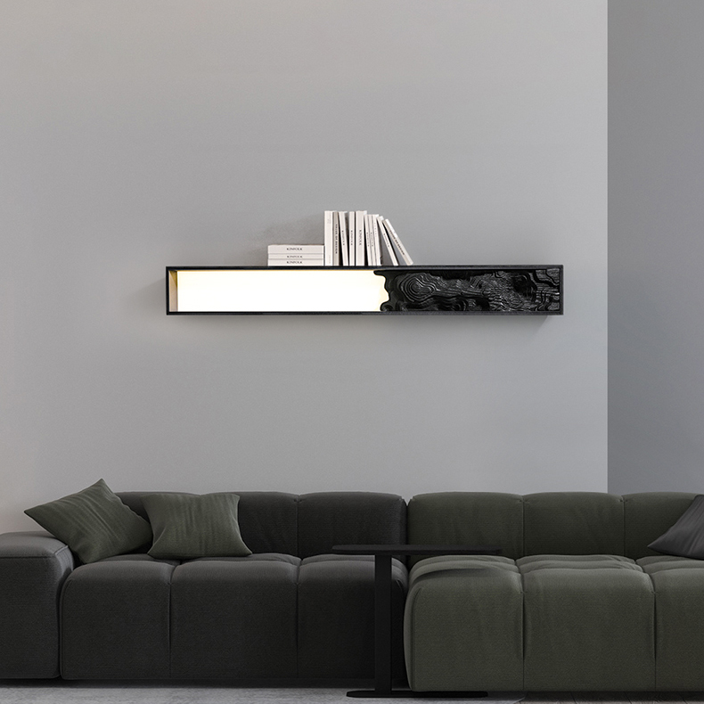 Настенный светильник ALBA L120 Light brown by ImperiumLoft