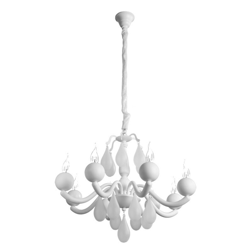 Подвесная люстра Arte Lamp A3229LM-8WH