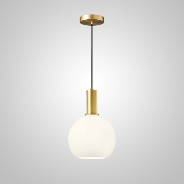 Подвесной светильник IRIS WHITE  A Brass by ImperiumLoft