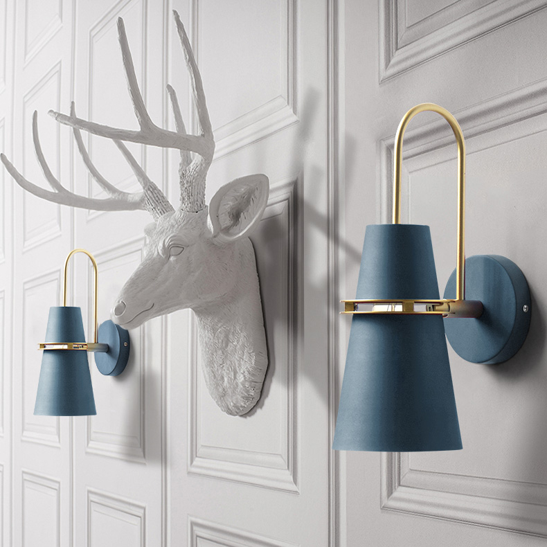 НАСТЕННЫЙ СВЕТИЛЬНИК БРА REINAR WALL Синий by ImperiumLoft