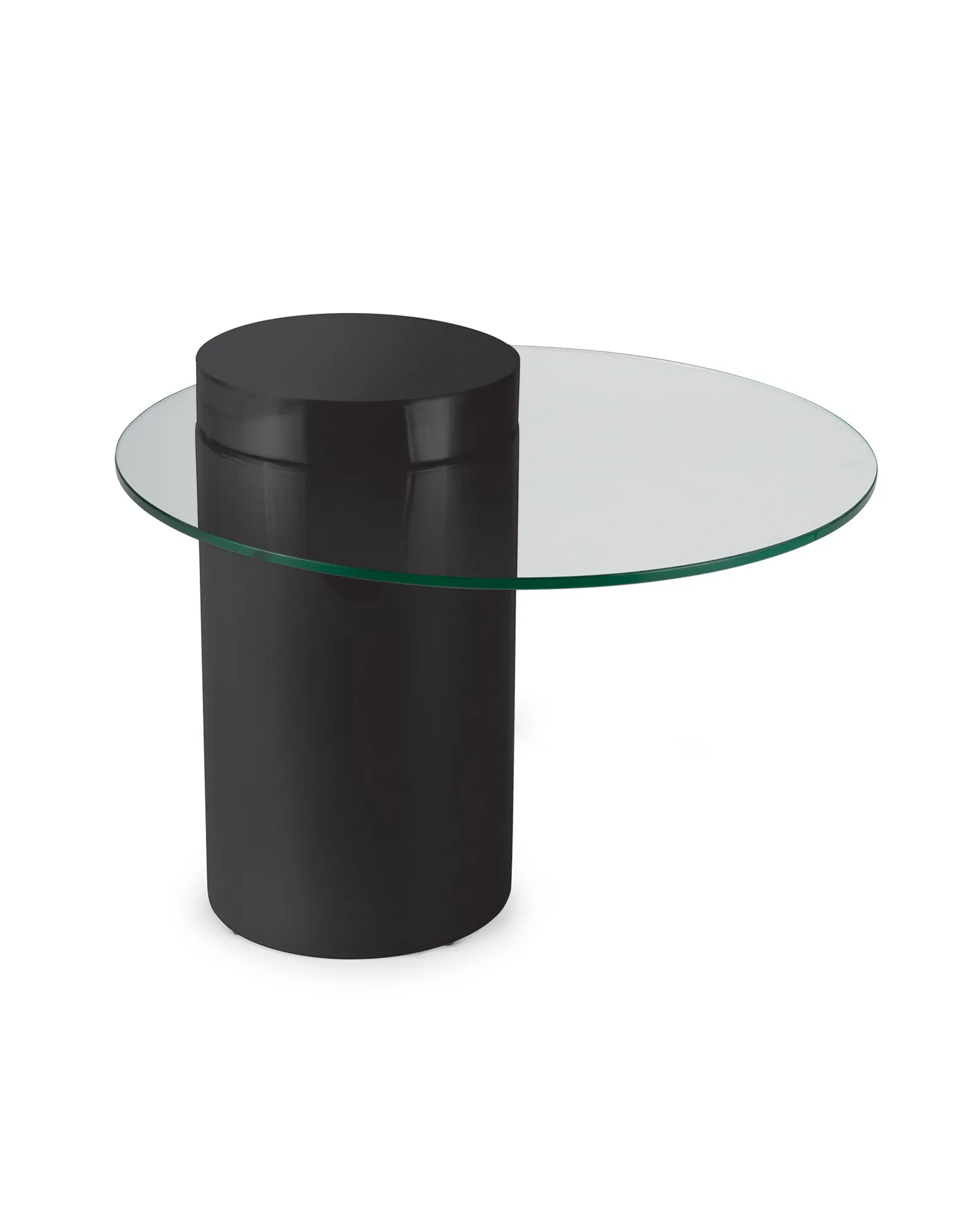 Черный приставной столик Мартиника. Louvre Home FST140924RJ