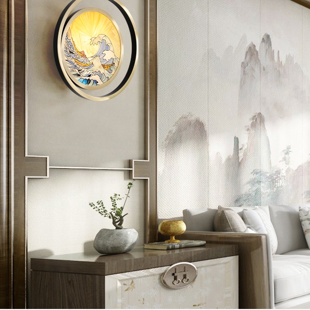 Настенный светильник AKIRA WAVE WALL by ImperiumLoft