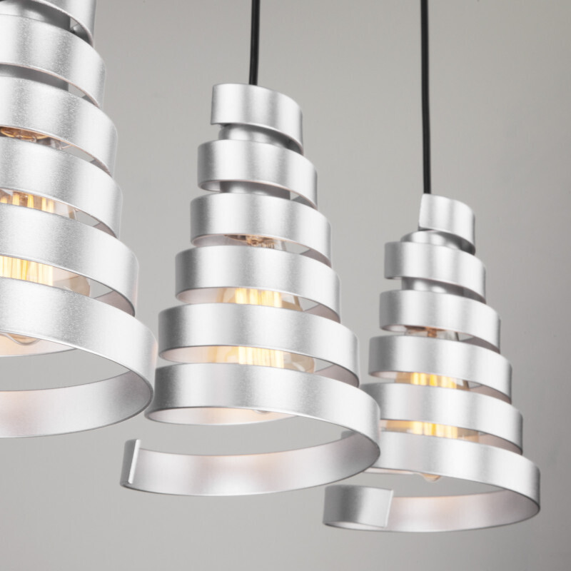 Подвесной светильник Eurosvet 50058/3 серебро