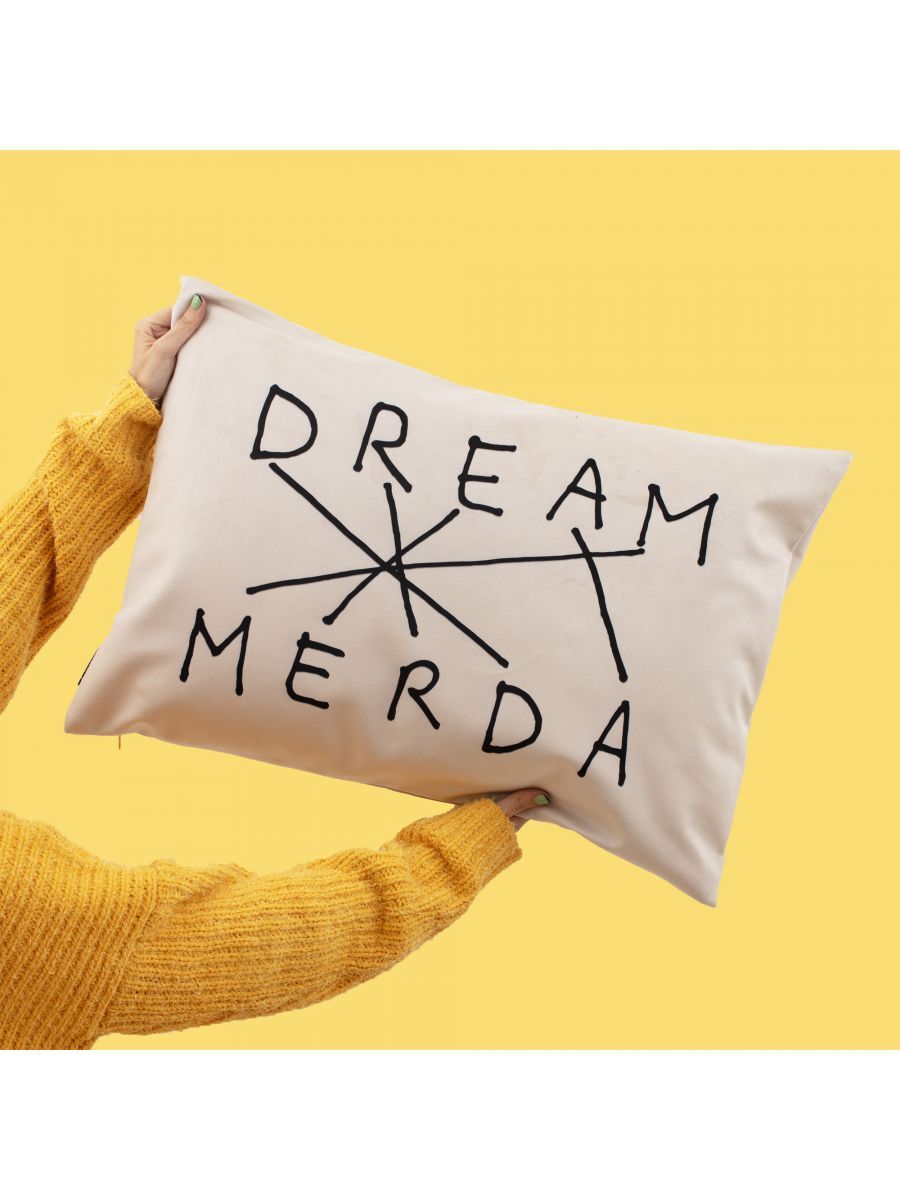 Подушка Seletti Dream-Merda White 02443