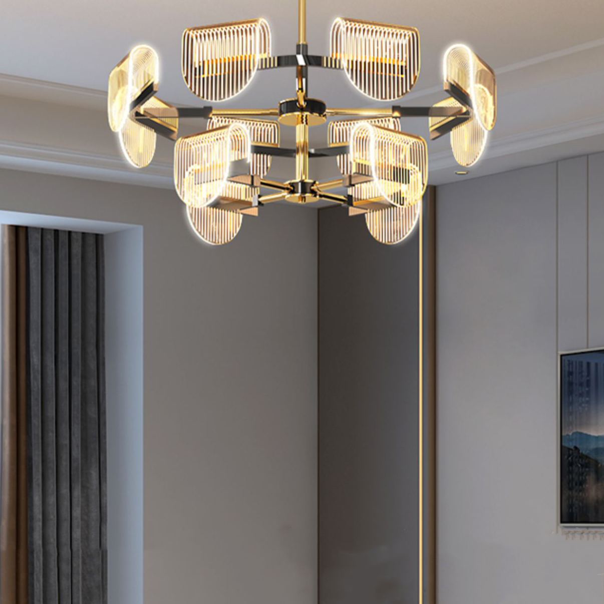 Потолочная люстра RAGNAR D82 by ImperiumLoft