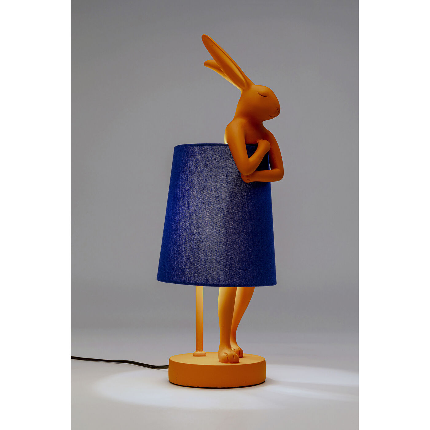 Светильник настольный Animal Rabbit Orange/Blue 50cm KARE 56661