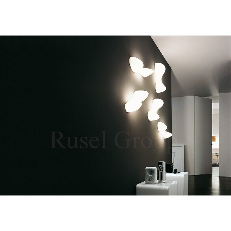 Настенно-потолочный светильник Foscarini Blob S parete/soffitto