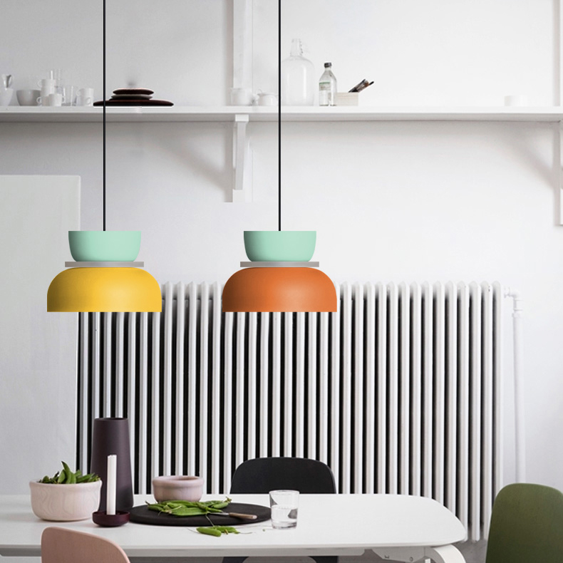 Подвесной светильник ILO D18,5 Mint/Pink by ImperiumLoft