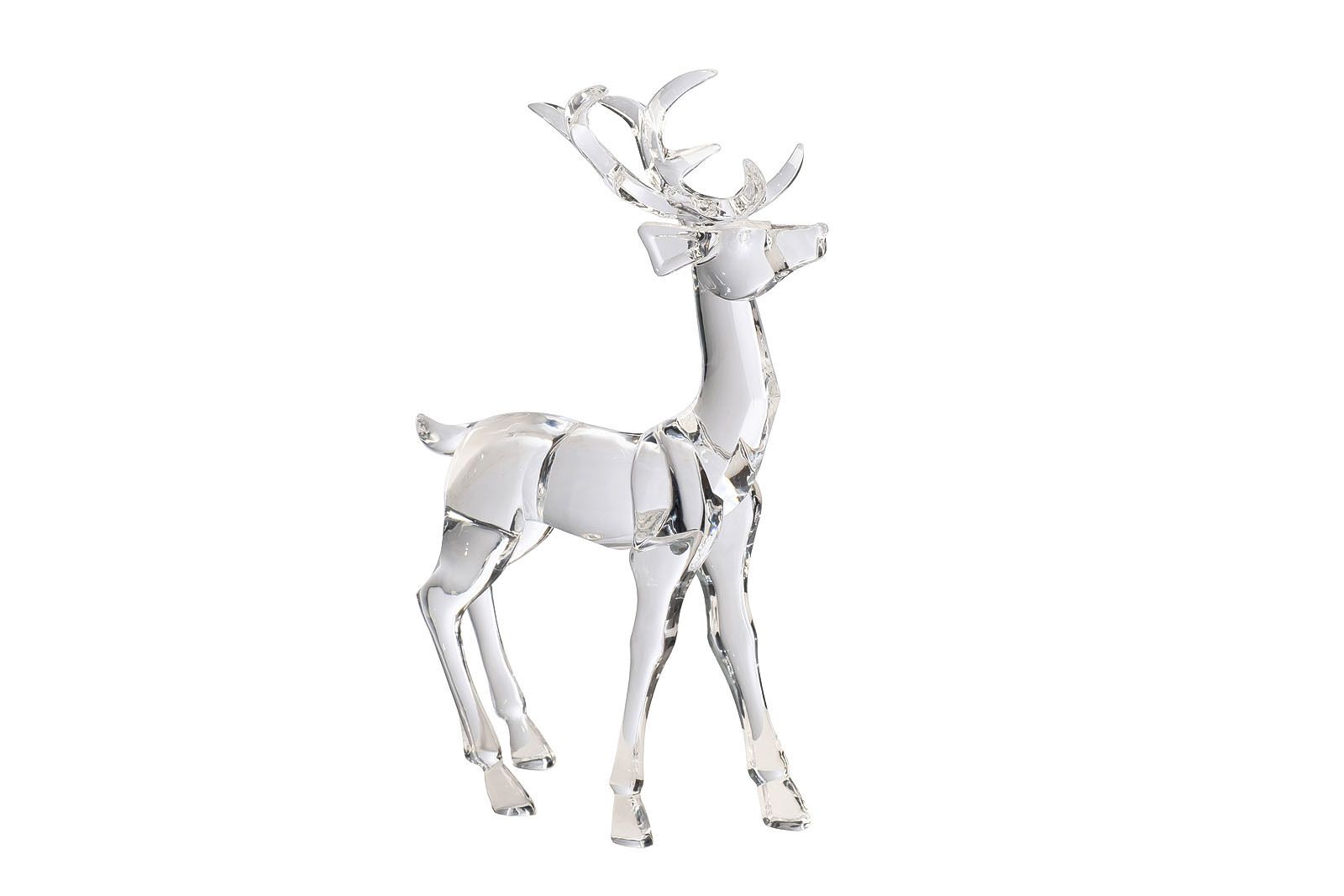 Статуэтка "Олень" прозрачная Garda Decor 55RD5604