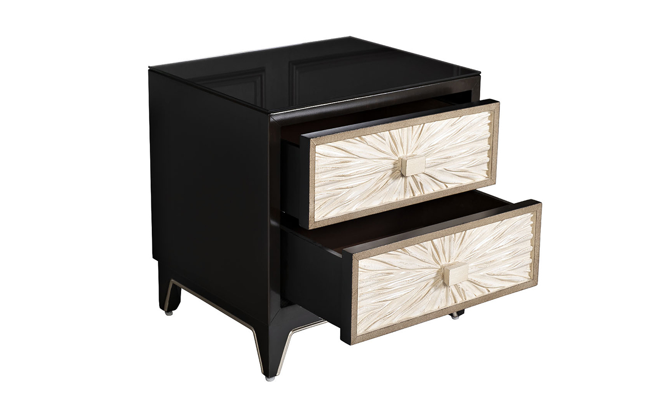 Тумбочка с выдвижными ящиками Garda Decor ART-2921-E