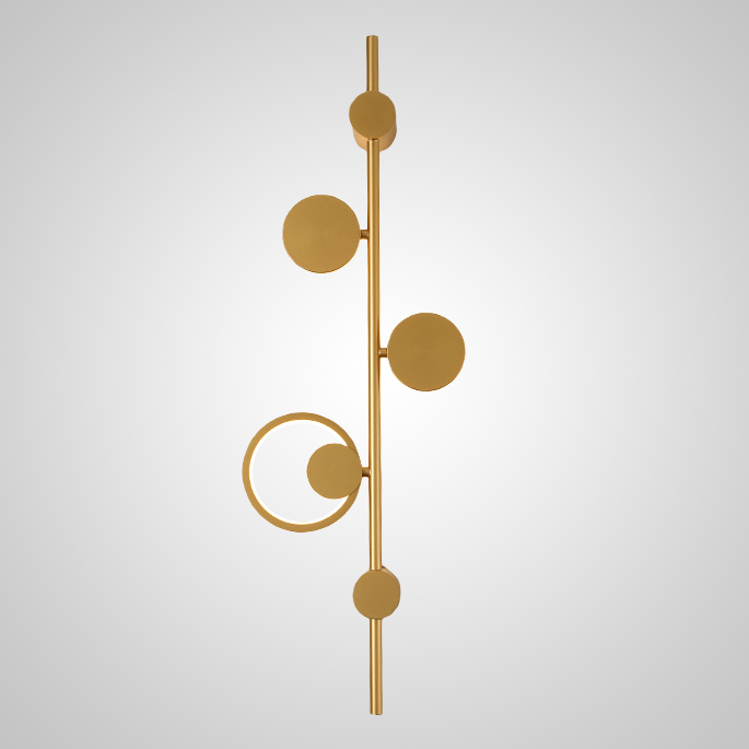 Настенный светильник LIDVOR L3 Brass by ImperiumLoft