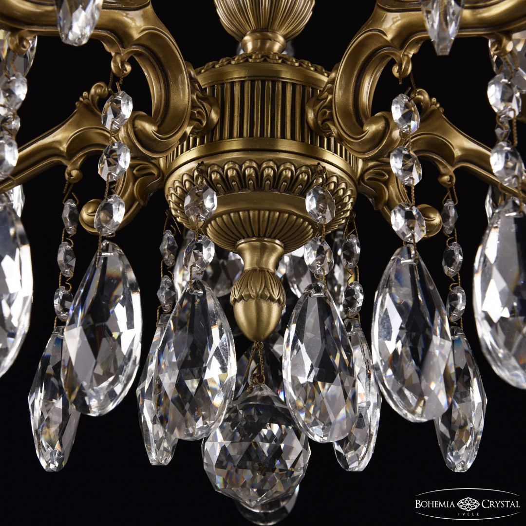 Люстра бронзовая с хрусталём 73102/5/125 A FP