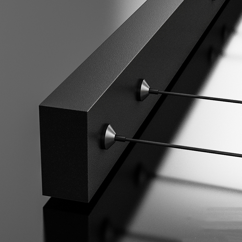 Подвесной светильник FREDDO L210 Black by ImperiumLoft