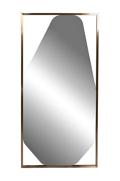 Зеркало напольное абстрактной формы Garda Decor KFG206