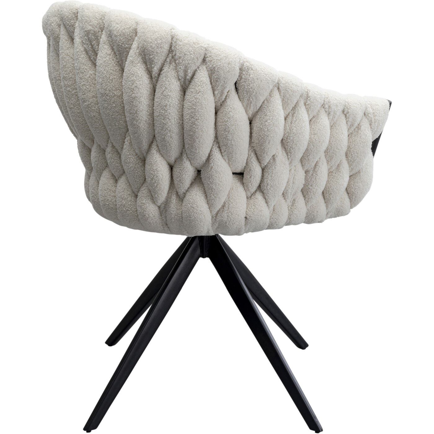 Вращающийся стул Knot Boucle KARE 87829