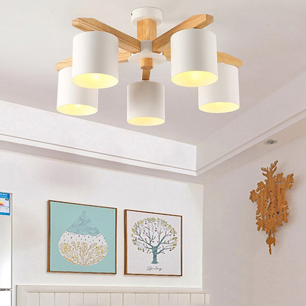 Потолочная люстра CRISS L6 Grey by ImperiumLoft