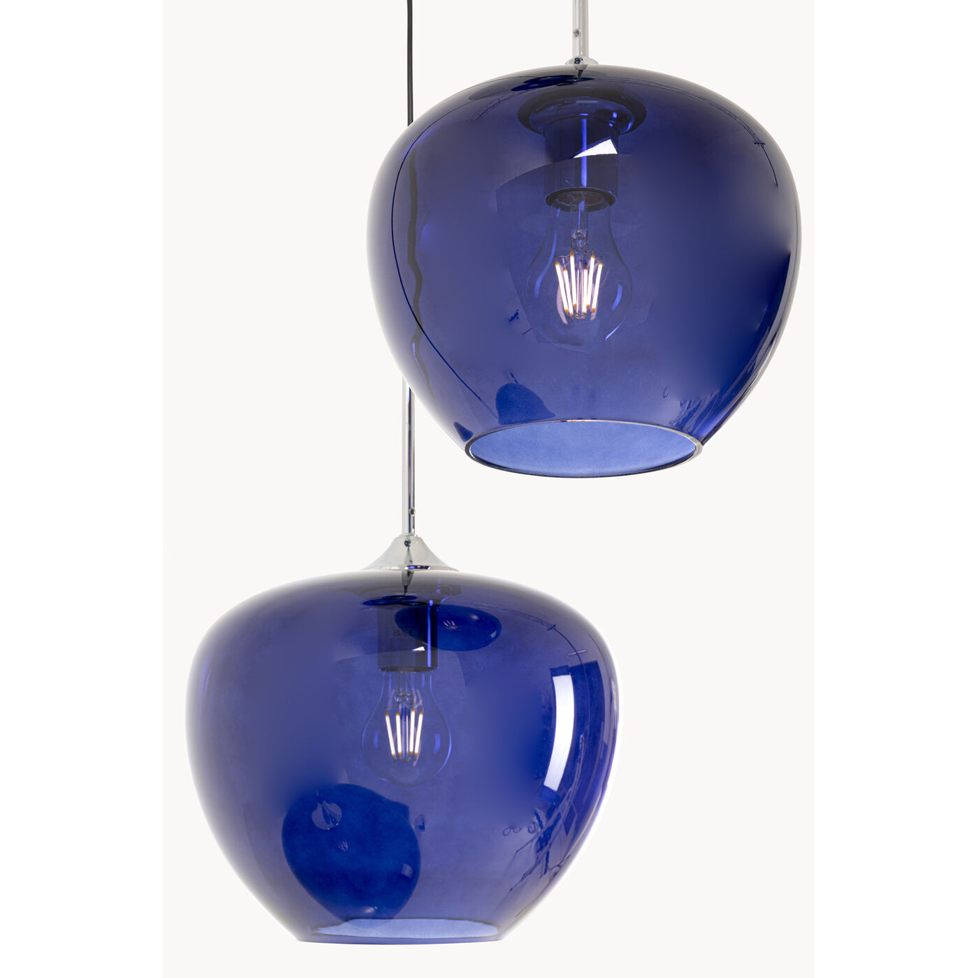 Светильник подвесной Sphere Night Blue Ø45cm KARE 57651