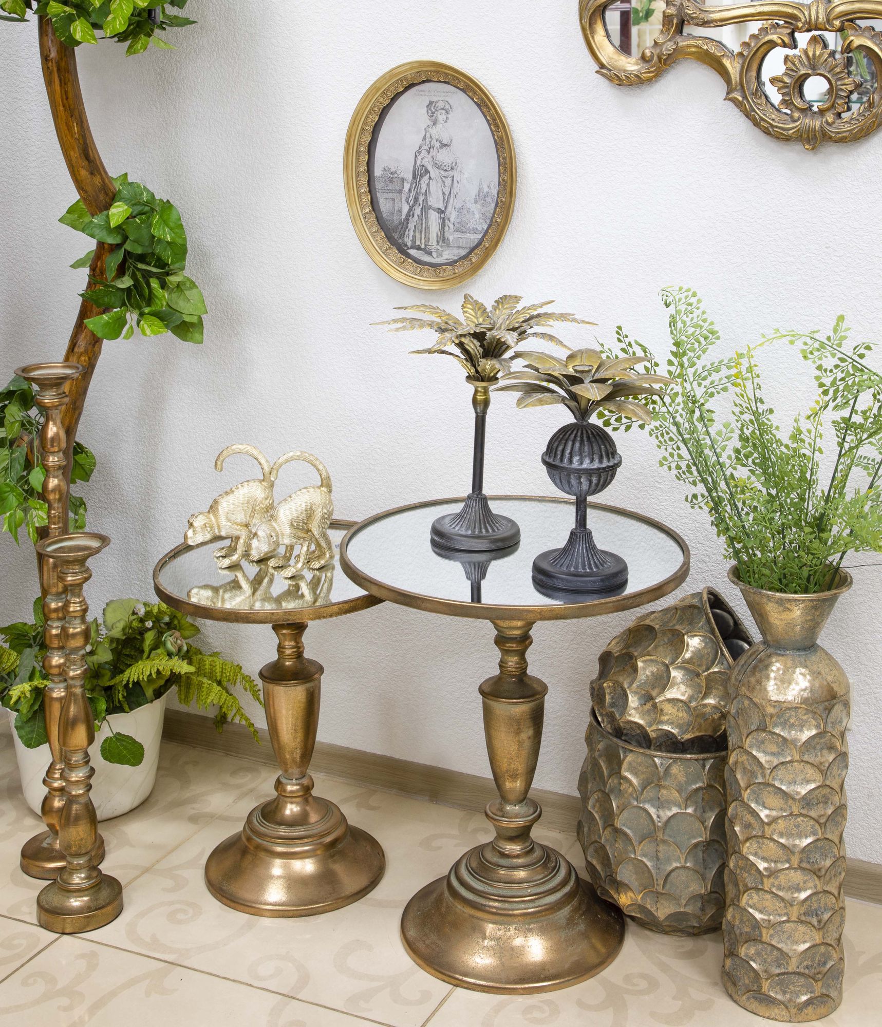 Столик интерьерный Glasar 57-015