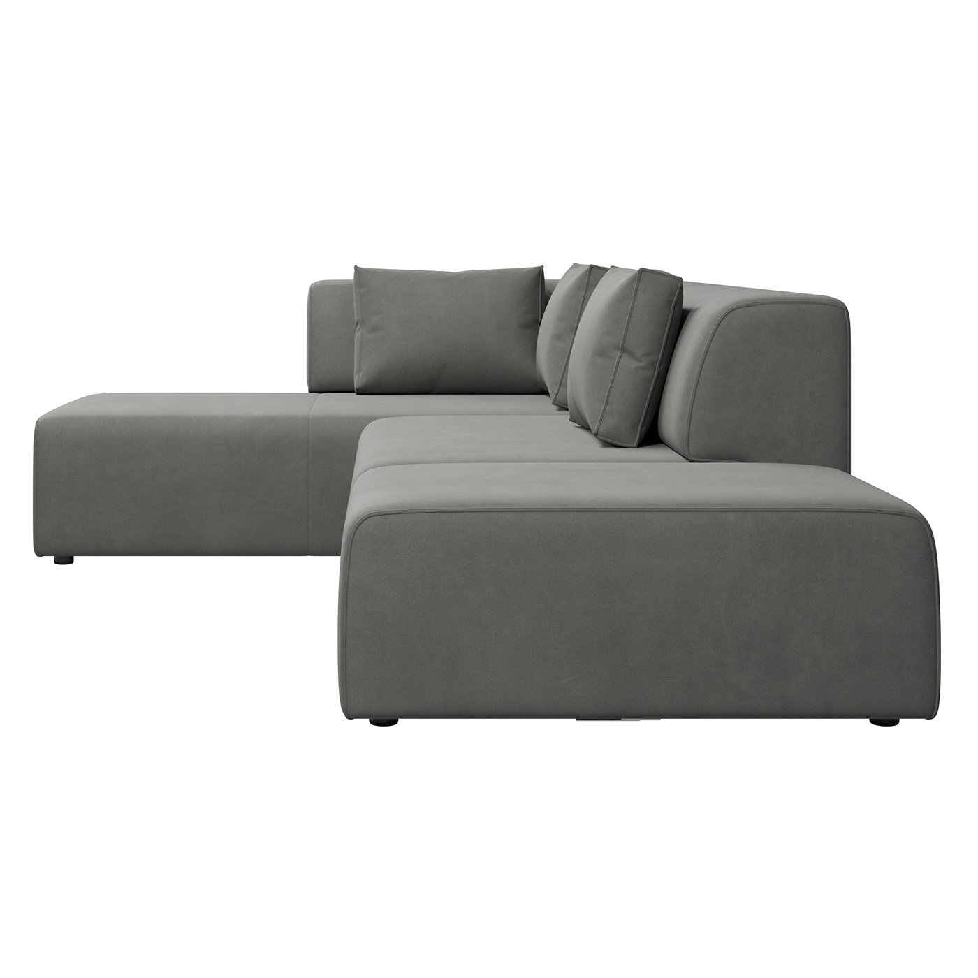 Диван угловой Ткань Иск.Замша KARE Industrial K00259