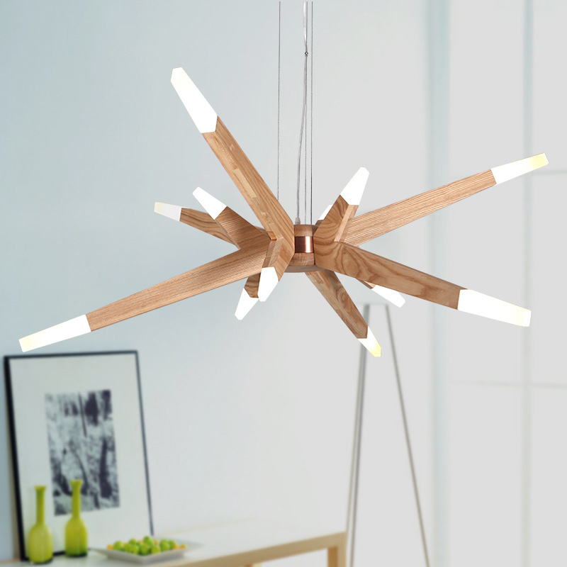 Лучеобразная люстра Flashwood by ImperiumLoft