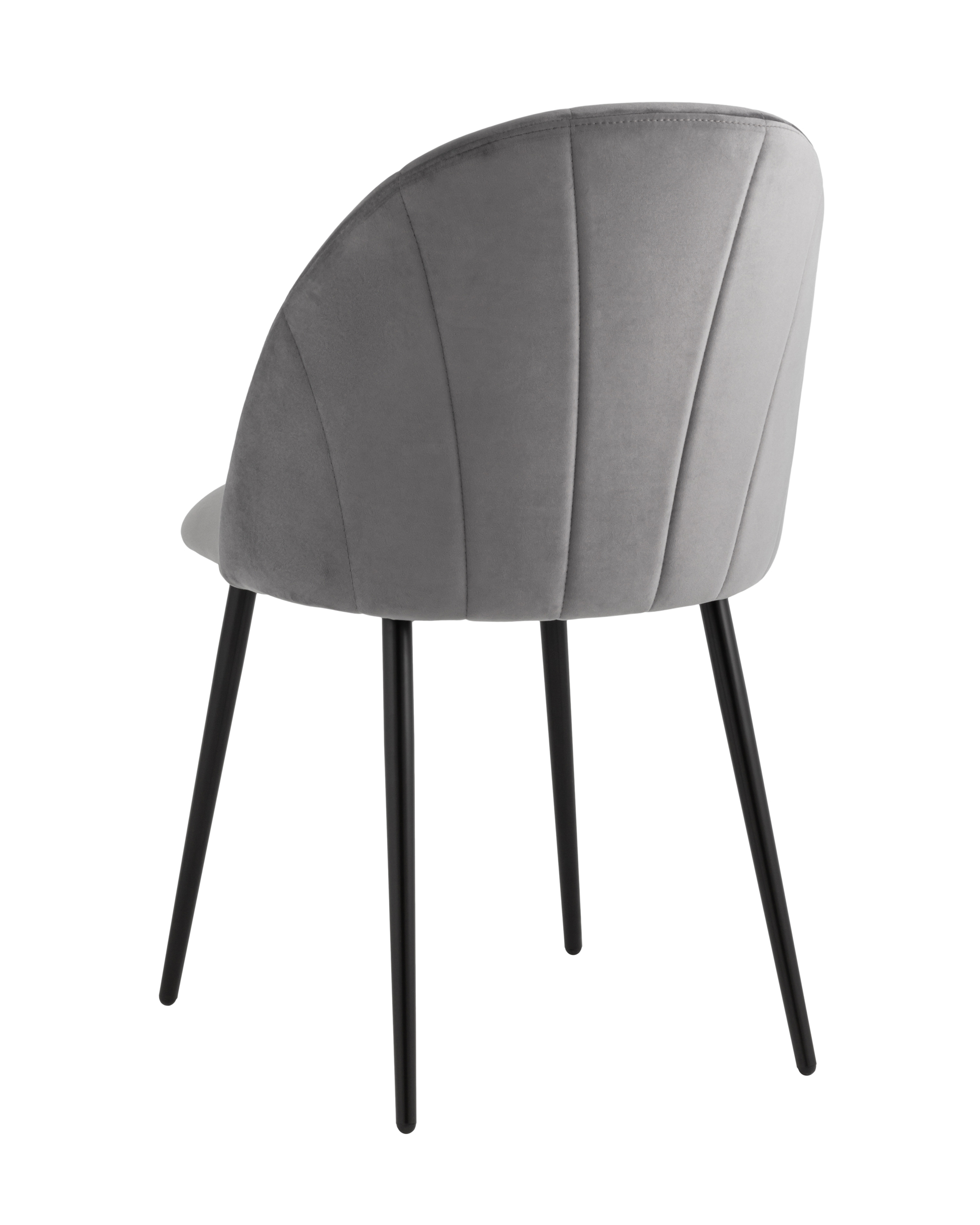 Стул Логан NEW велюр серый Stool Group