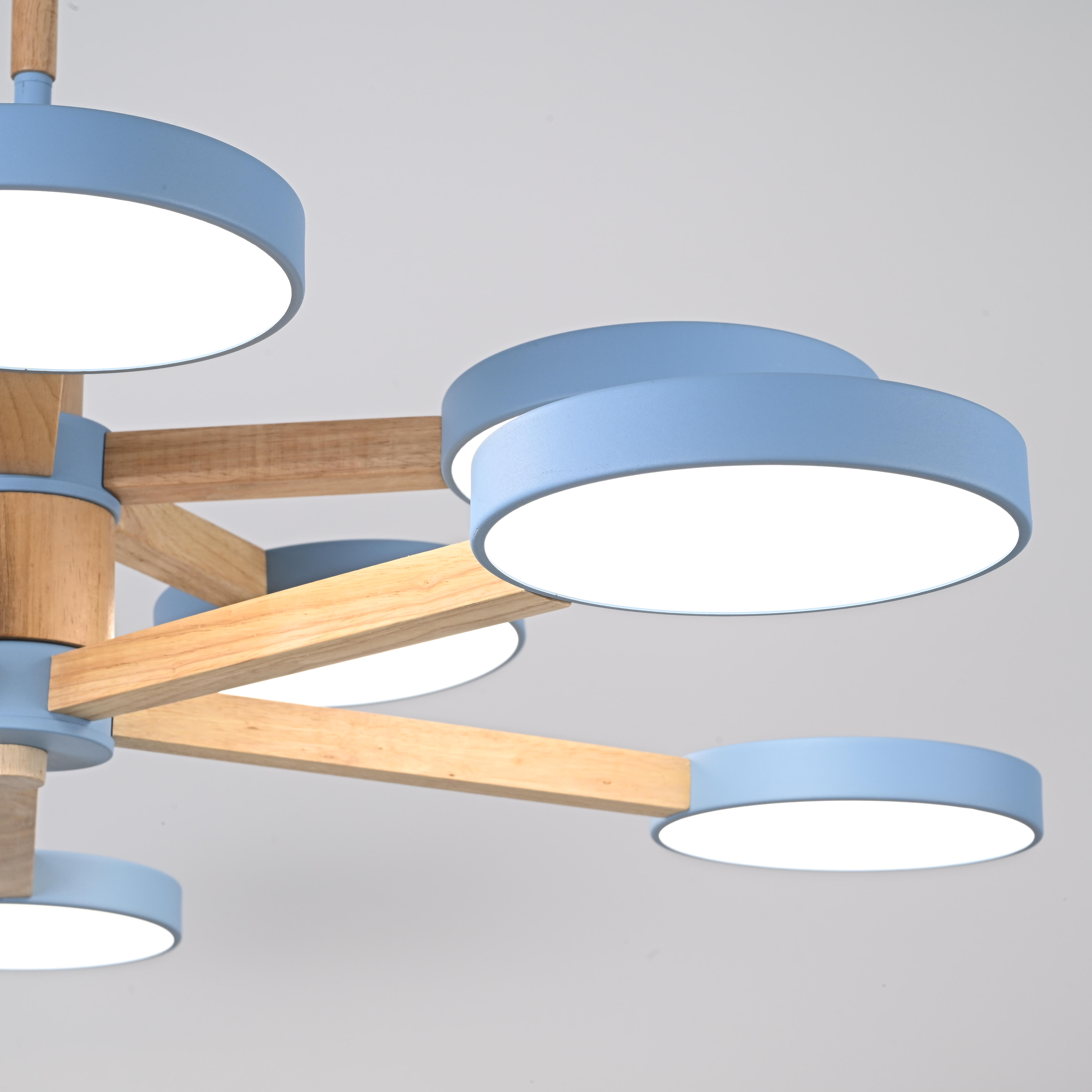 Подвесная люстра TURNA DBL L10 Blue by ImperiumLoft