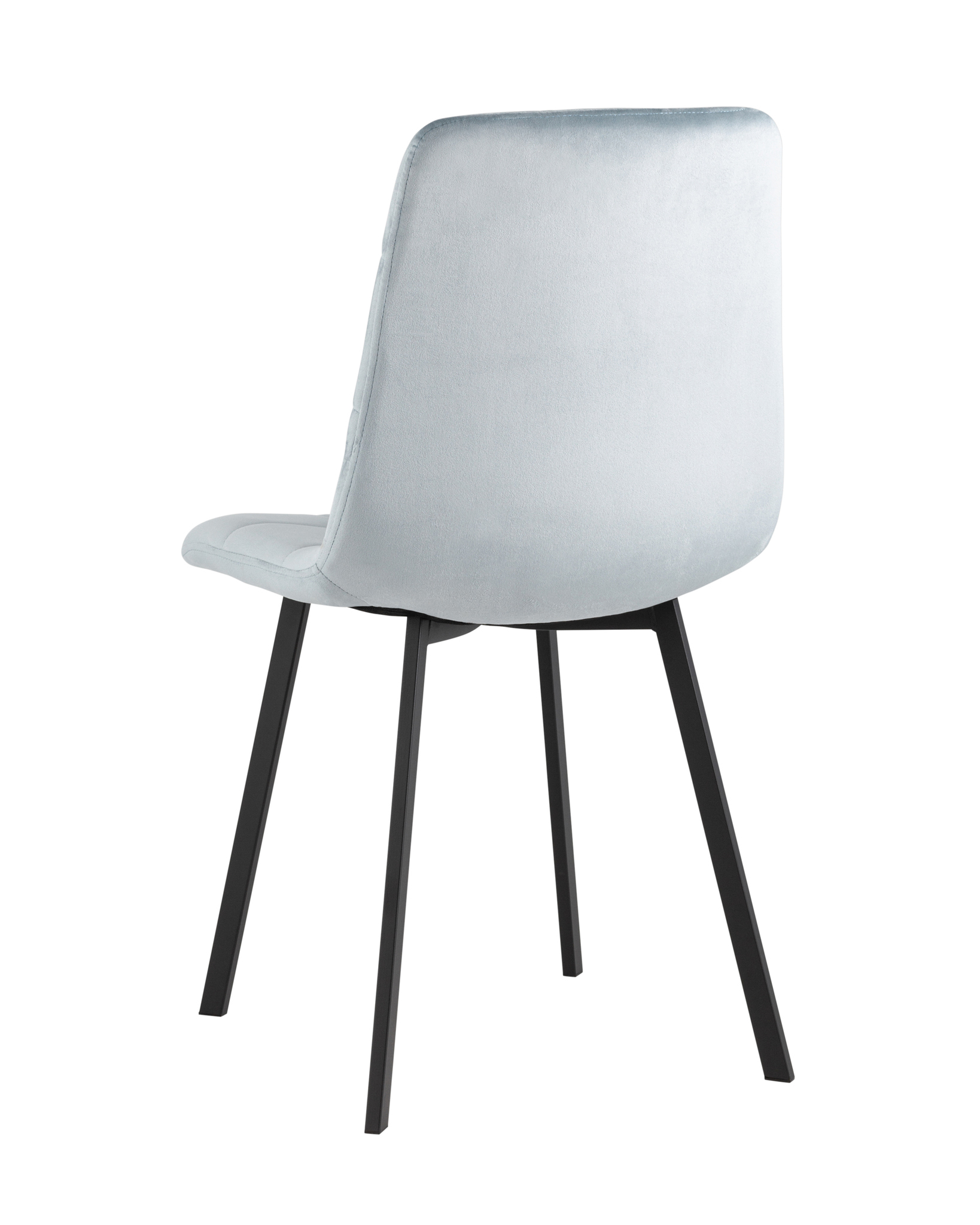 Стул Chilly велюр серо-голубой Stool Group
