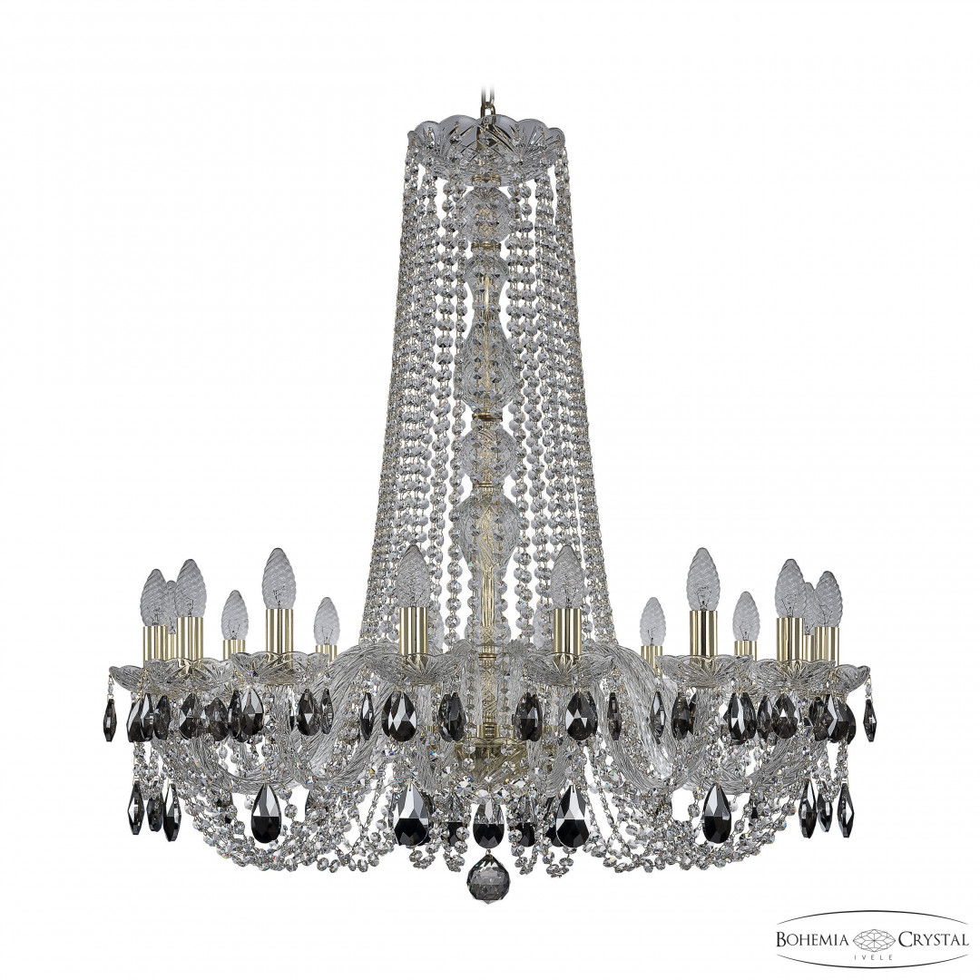 Люстра хрустальная 1402/16/300/h-90 G K781