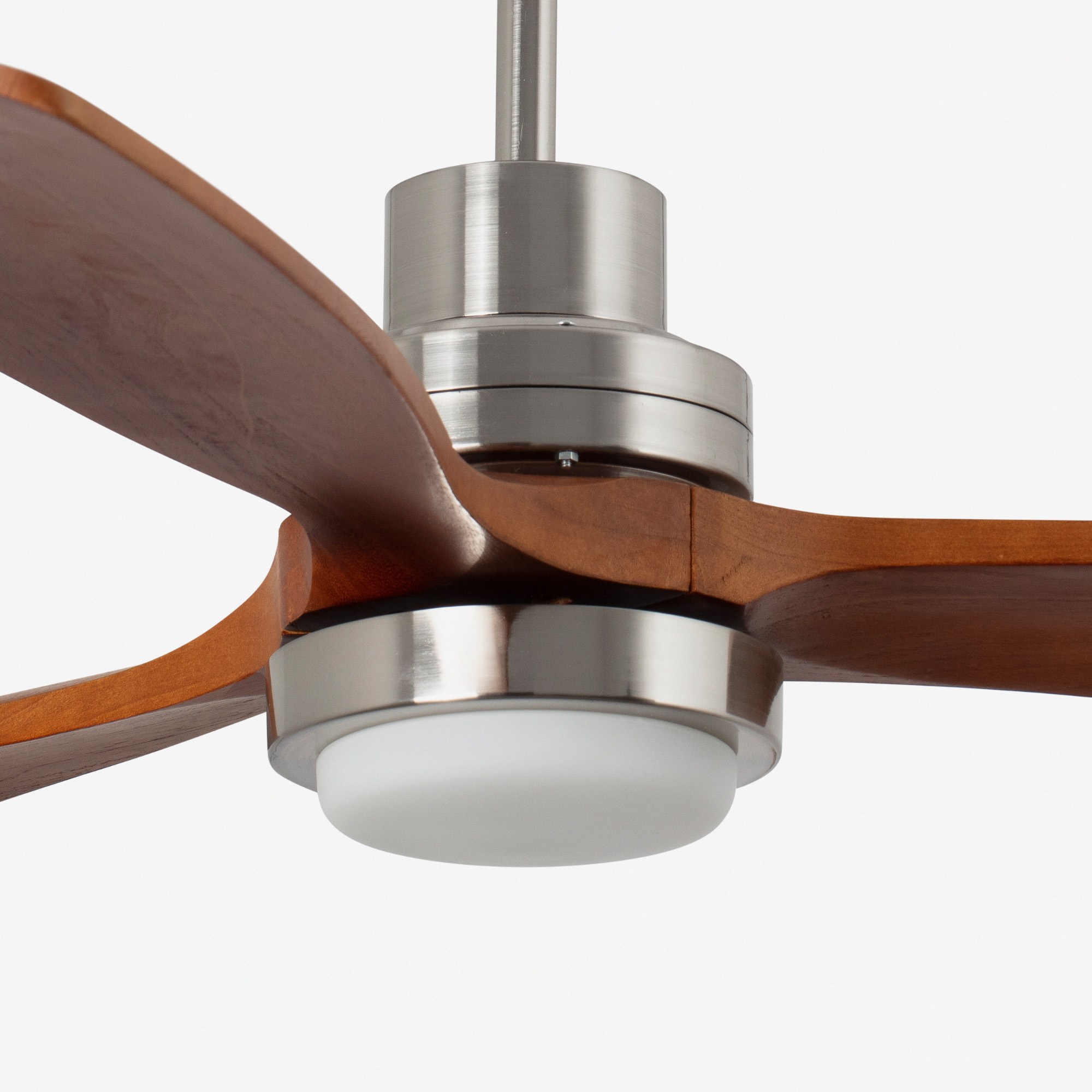 Вентилятор LANTAU-G Ш 1680MM DC матовый никель LED 3 PALAS Faro