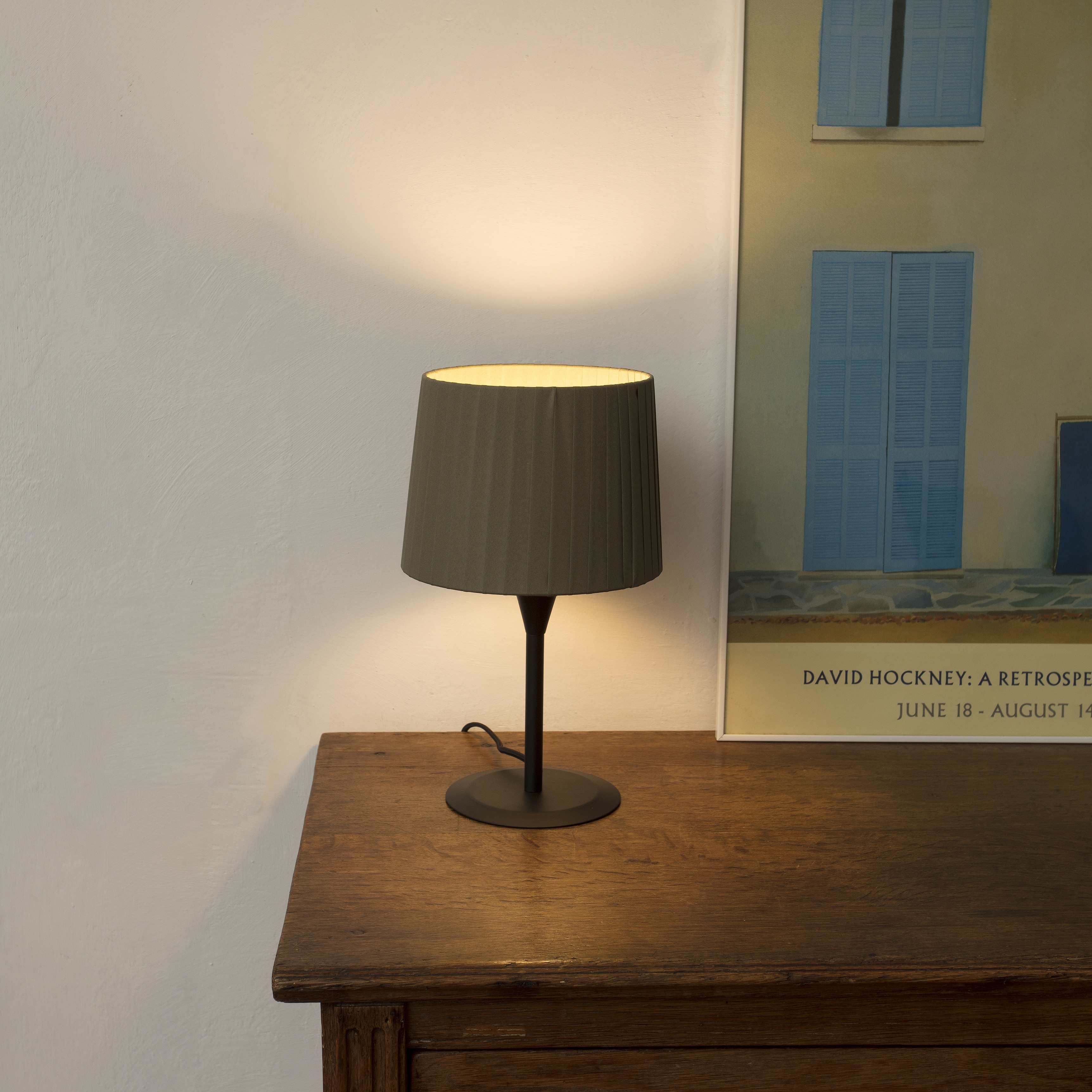 Настольная лампа Samba Mini черный/зеленый Faro