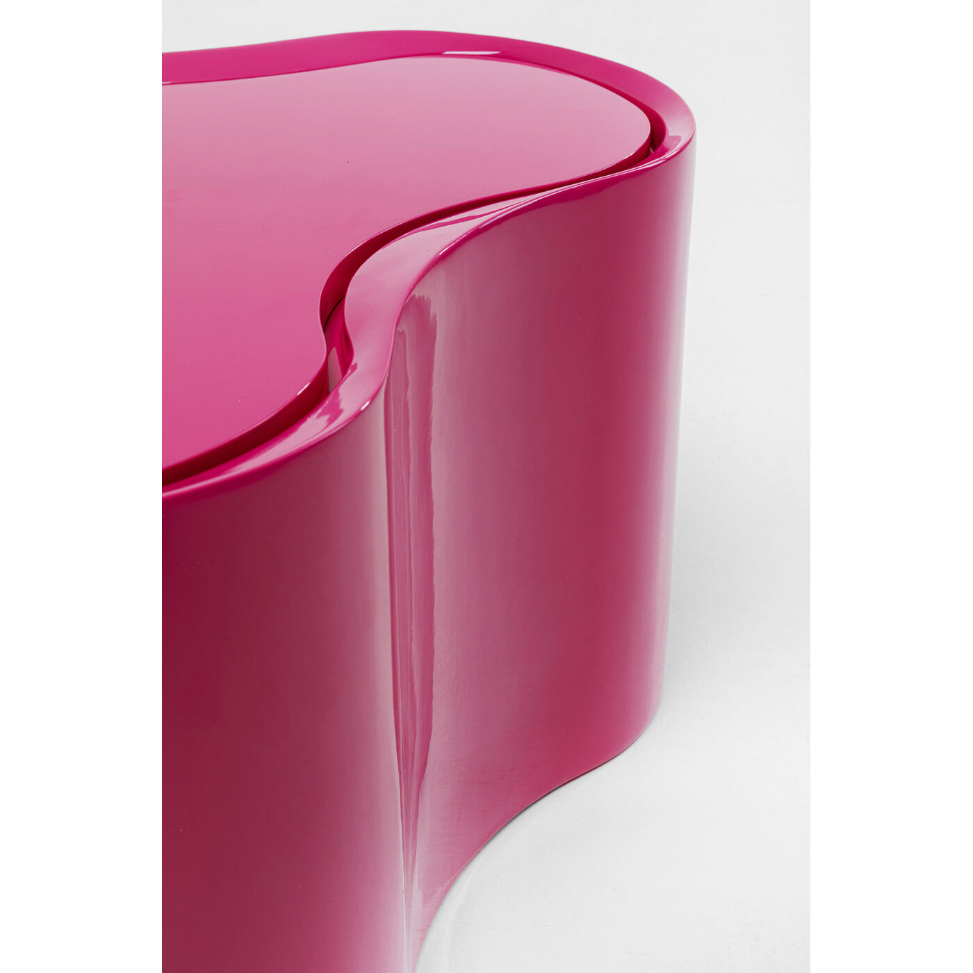 Стол приставной KARE x Karim Rashid Lotus Pink 35cm KARE 70878